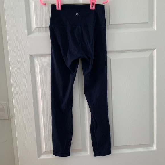 Lululemon Wunder Under High-Rise Tight 25" *Full-On Luxtreme True Navy Size 4 - Picture 4 of 16